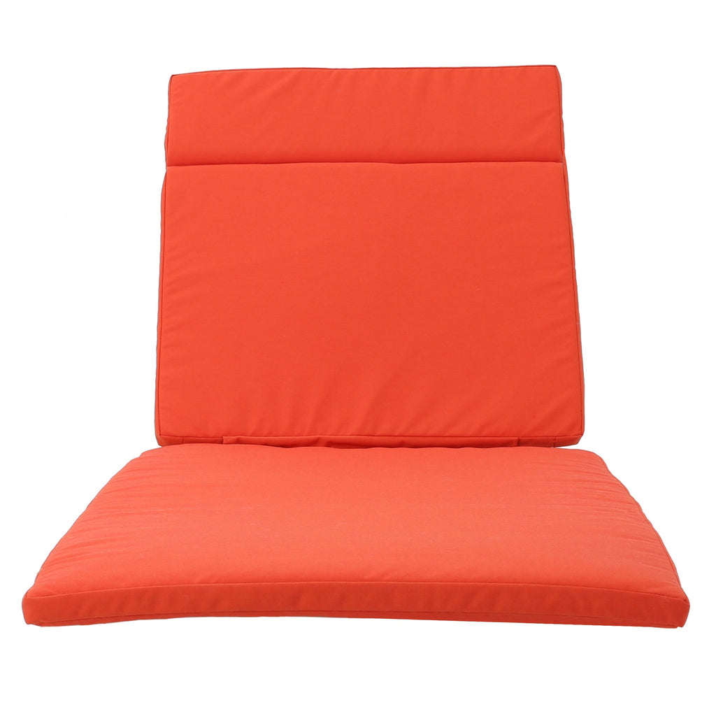Salem Outdoor Cushion Set for Chaise Lounge - Cushions only (Set of 2) by Christopher Knight Home - 79.25L x 27.50W x 1.50H