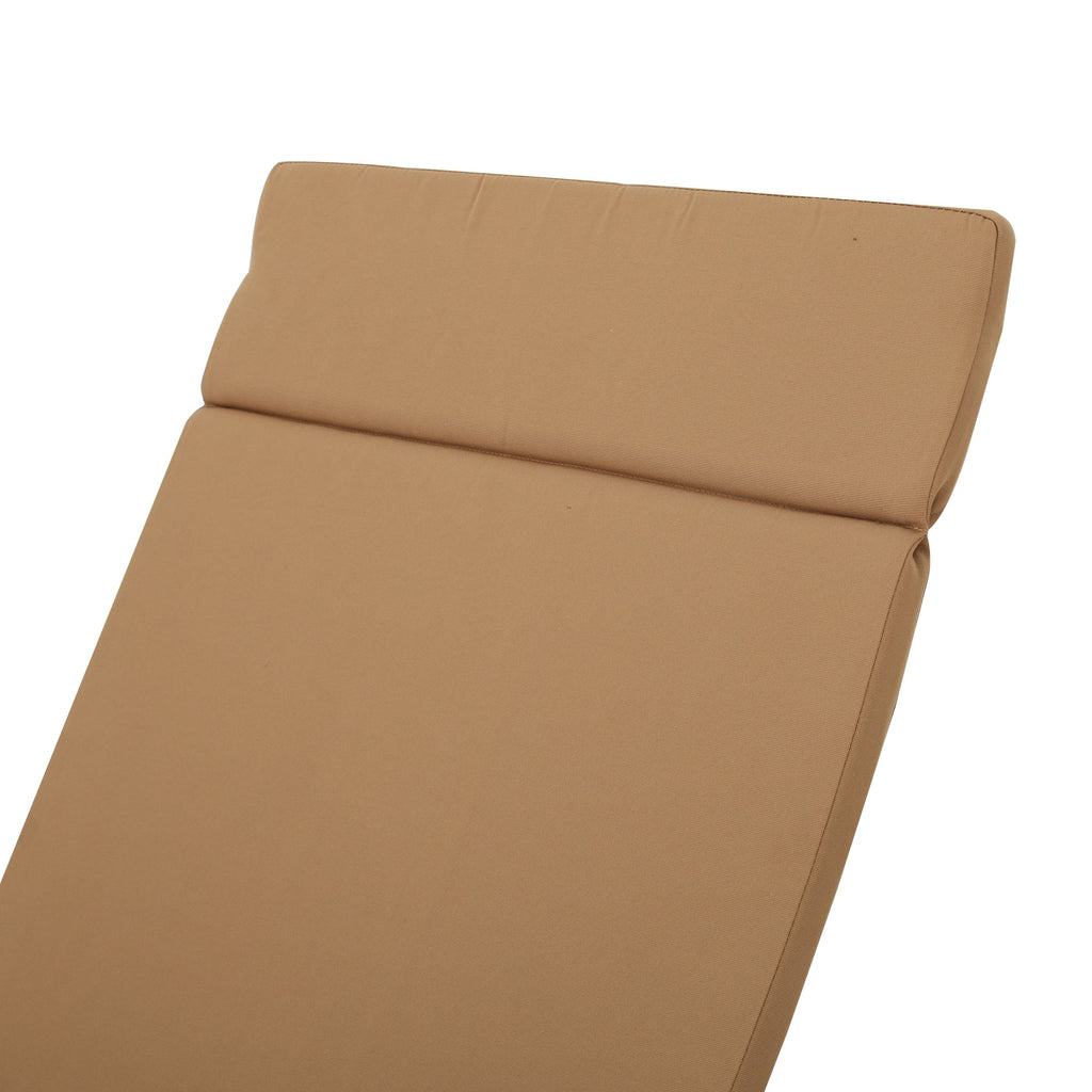 Salem Outdoor Cushion Set for Chaise Lounge - Cushions only (Set of 2) by Christopher Knight Home - 79.25L x 27.50W x 1.50H