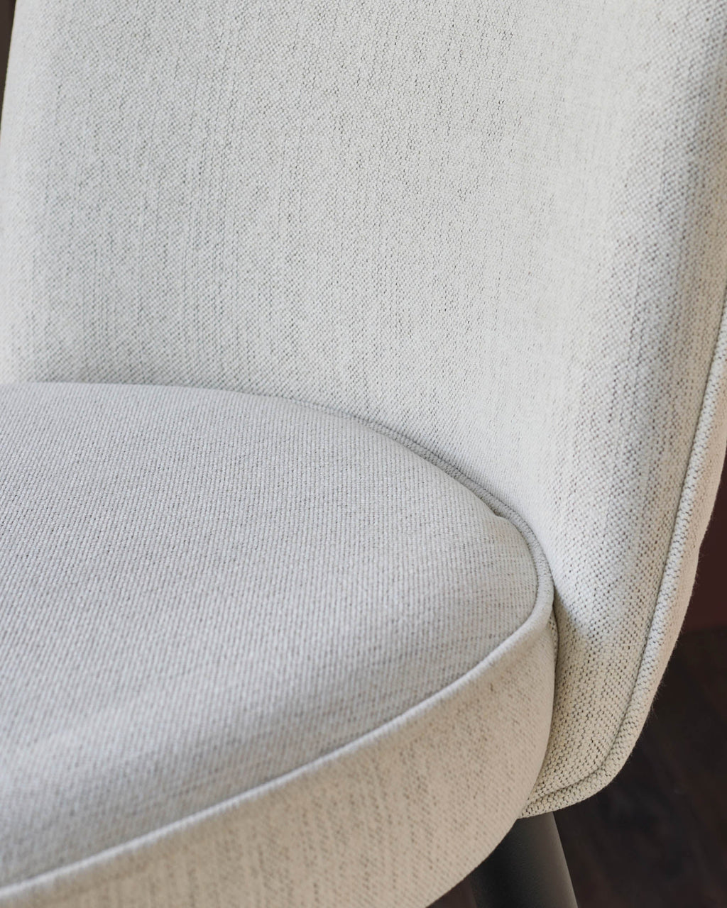 Serena ivory dual tone fabric bar stool