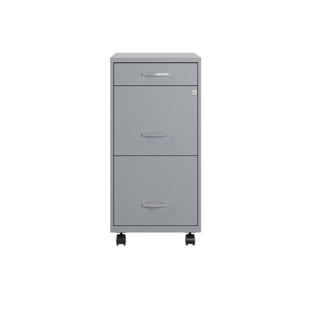Space Solutions 18 Deep 3 Drawer Metal File Cabinet