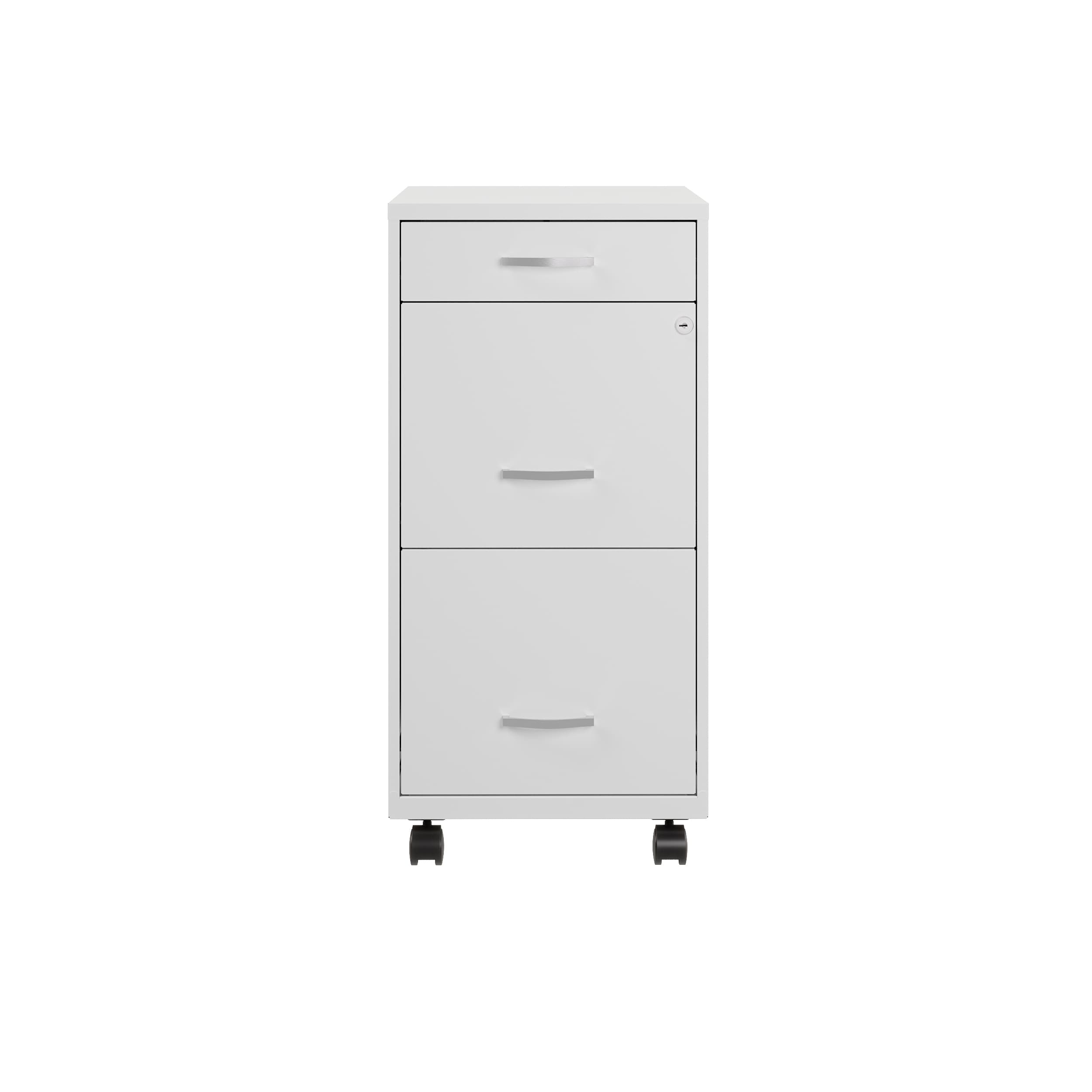 Space Solutions 18 Deep 3 Drawer Metal File Cabinet