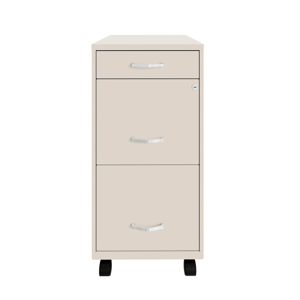 Space Solutions 18 Deep 3 Drawer Metal File Cabinet