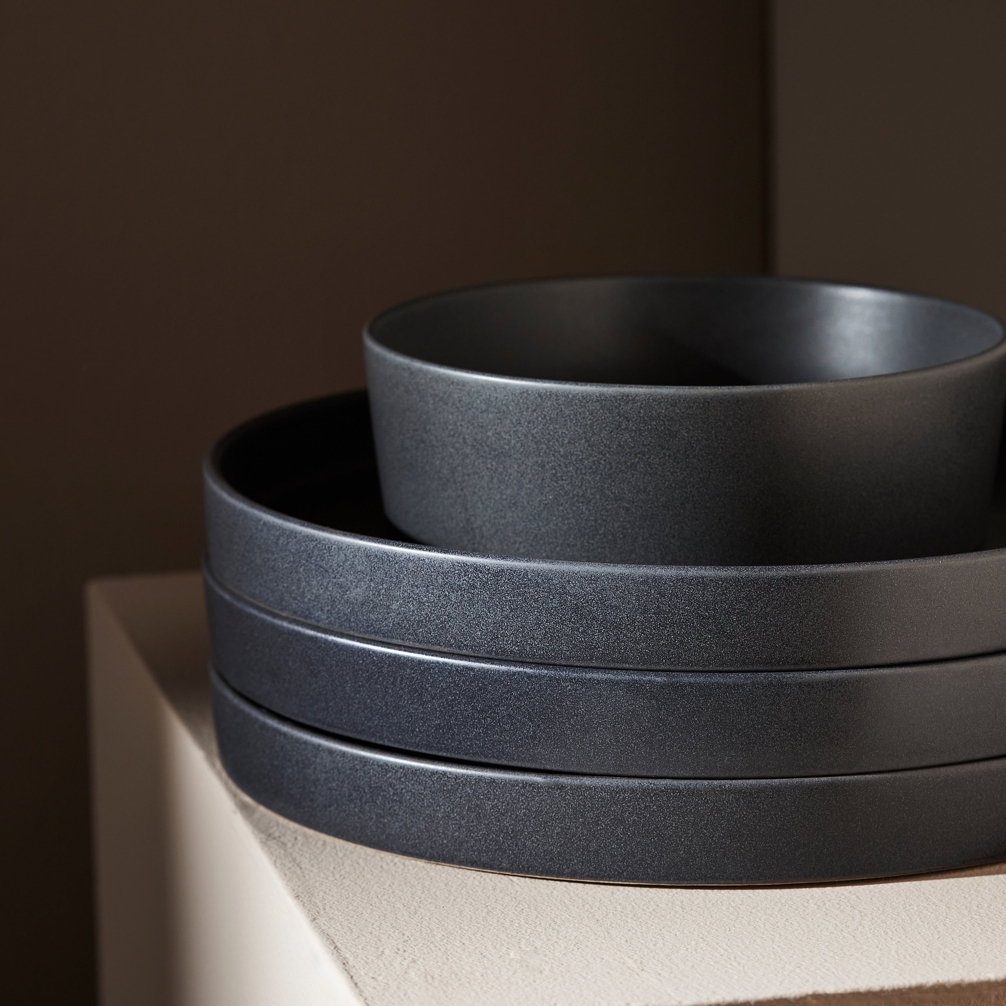 Stone by Mercer Project MODAN Stoneware Dinnerware Set