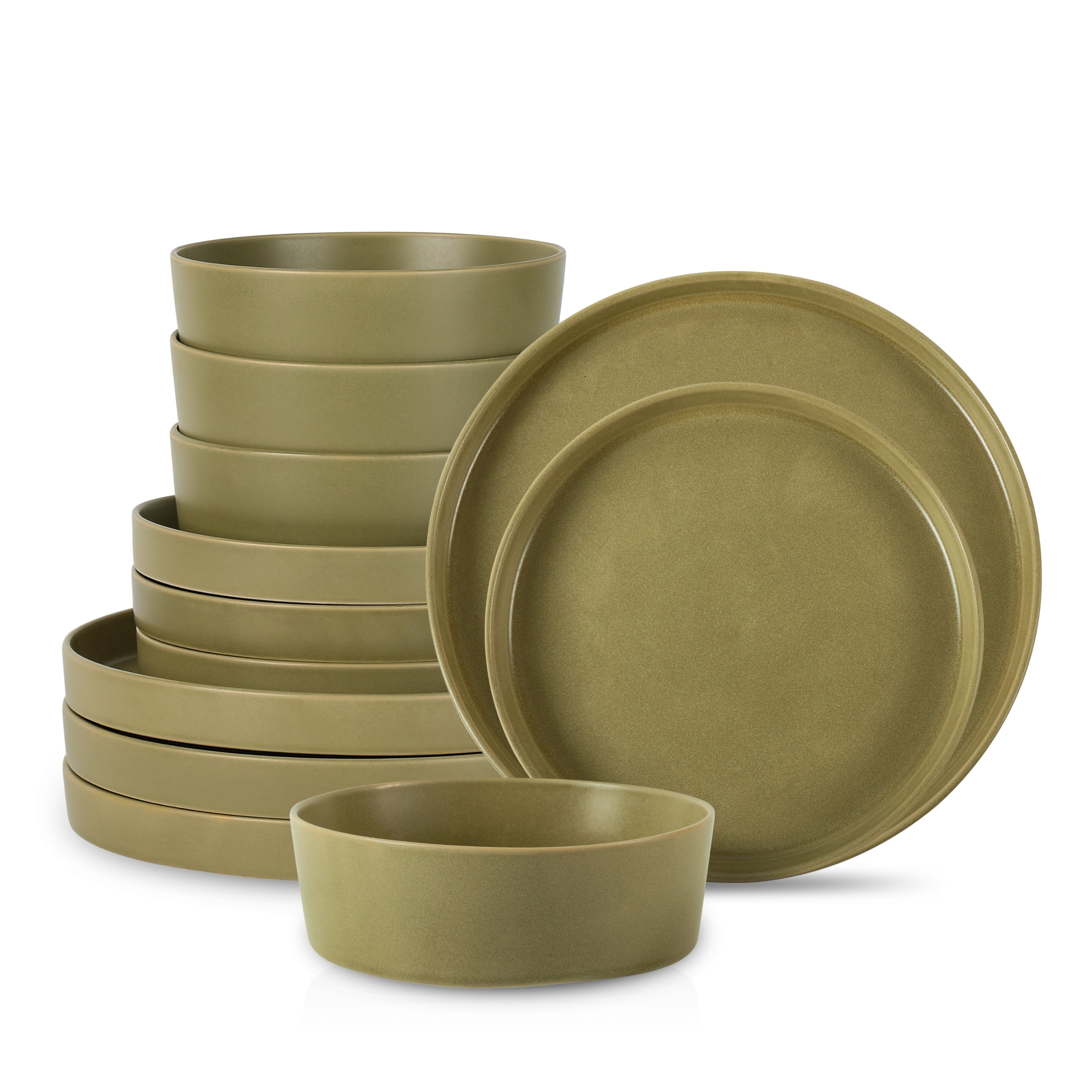 Stone by Mercer Project MODAN Stoneware Dinnerware Set