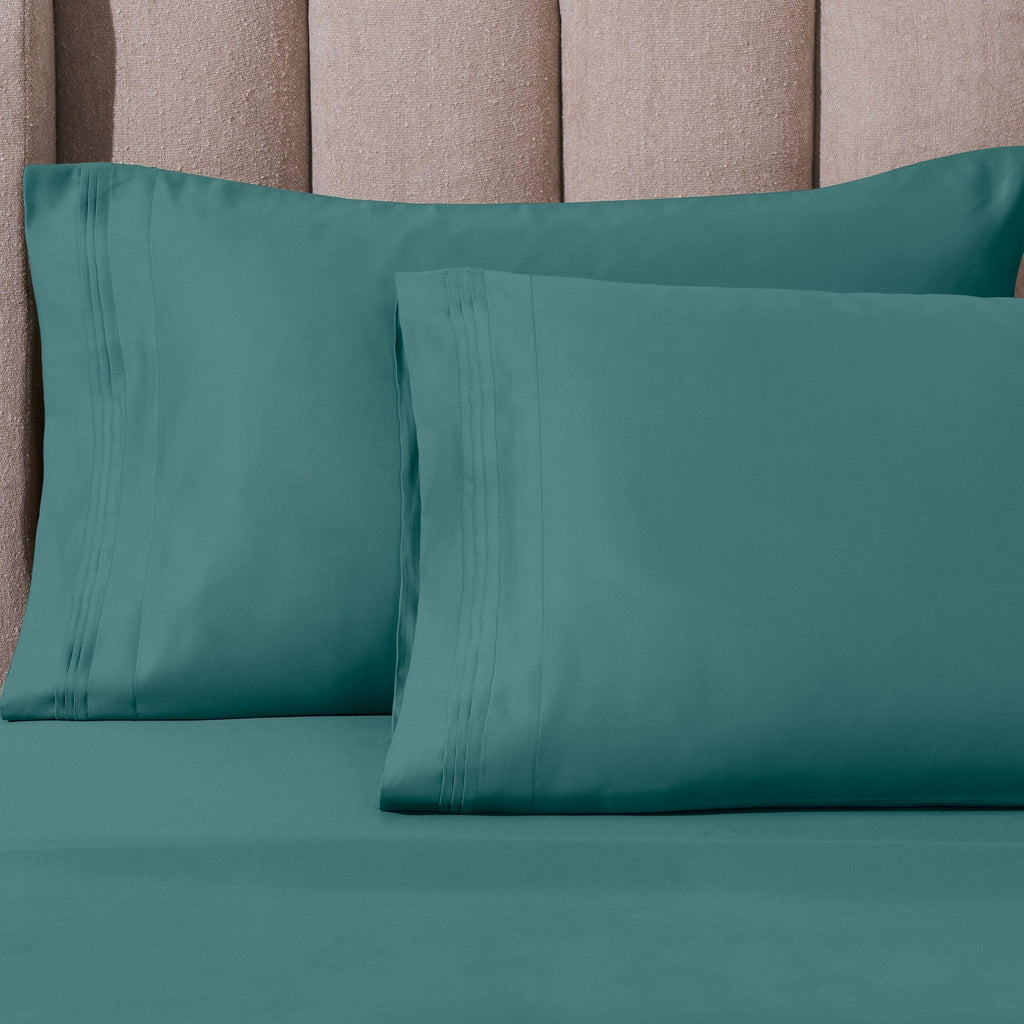 Superior Egyptian Cotton 1000 Thread Count Deep Pocket Solid Sheet Set