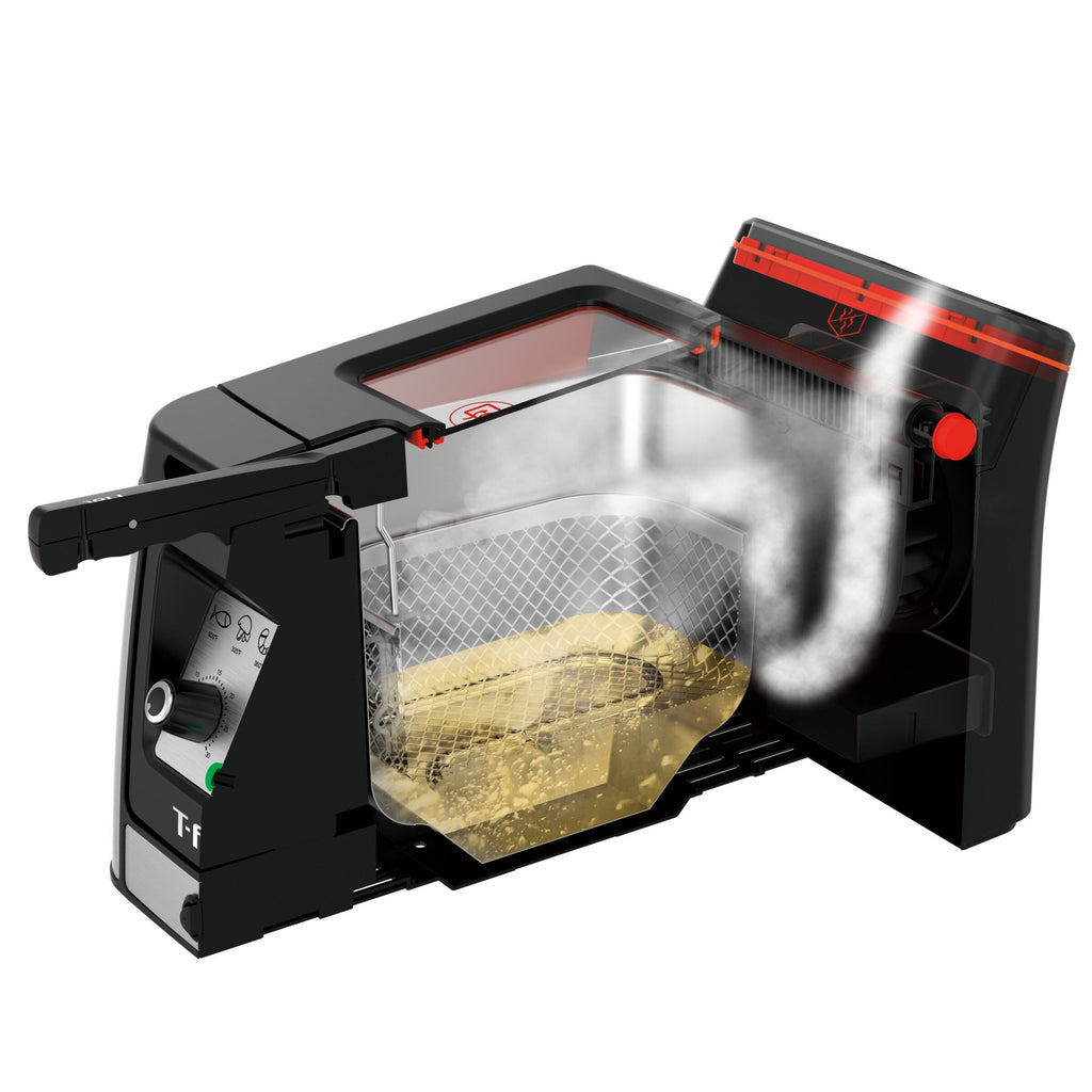 T-fal Advanced Odorless Deep Fryer With Immersion Element, 3.5 L Oil Capacity - 3.5 Liter