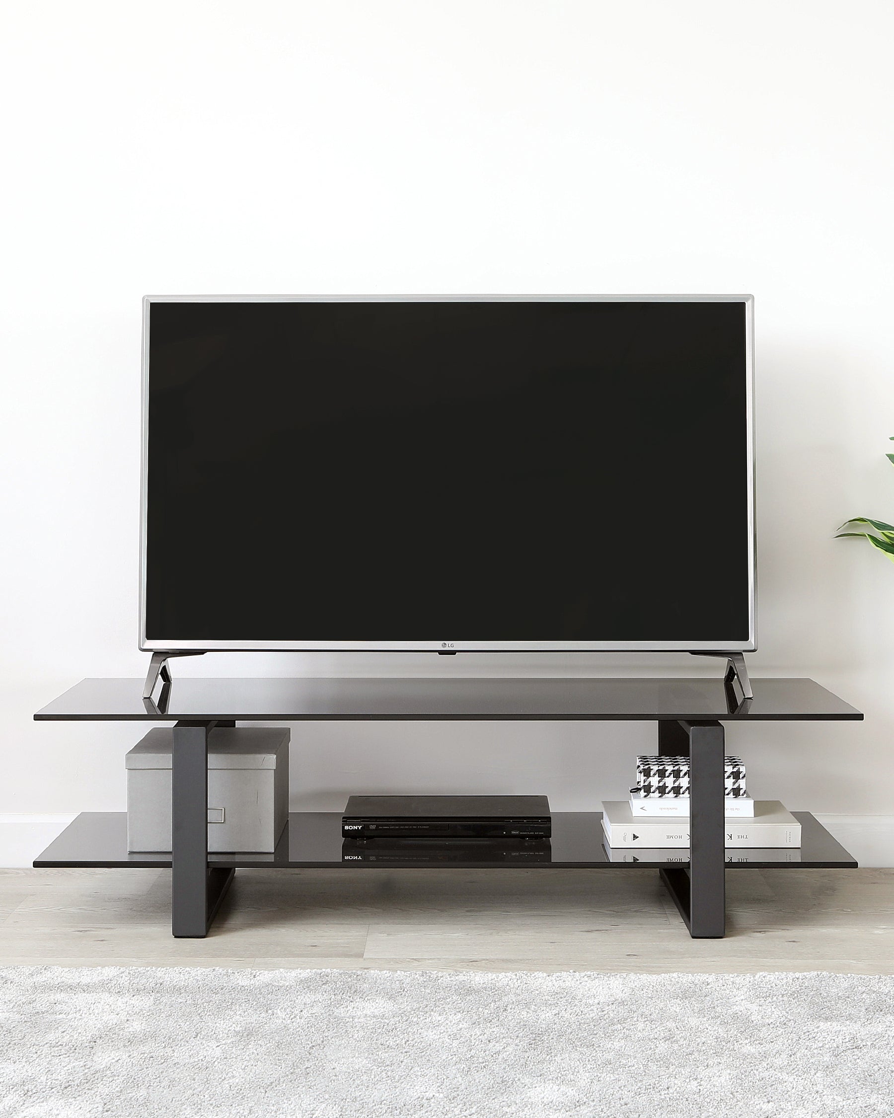 Tiva Smoked Glass TV Unit