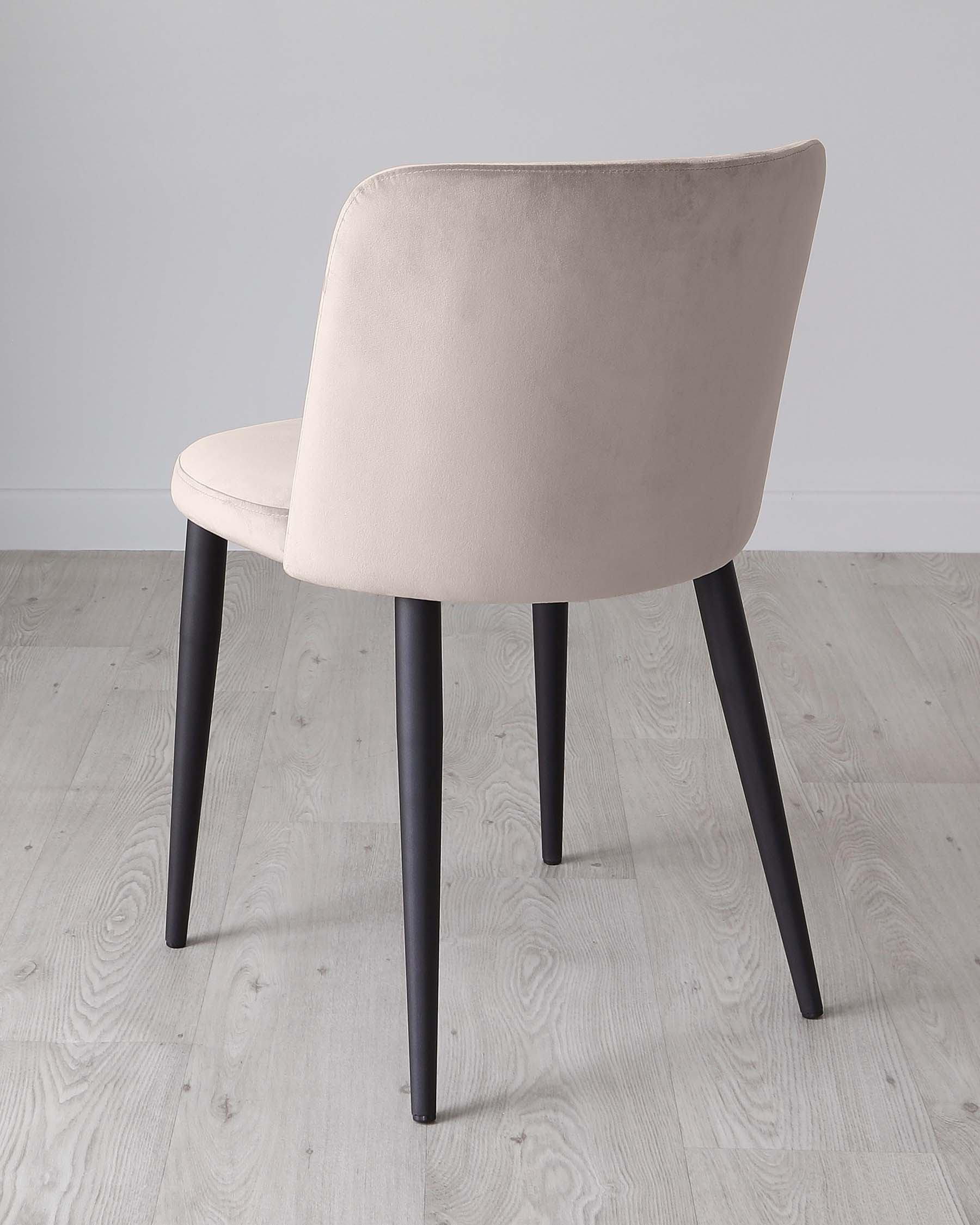 Trinny Champagne Velvet Dining Chair