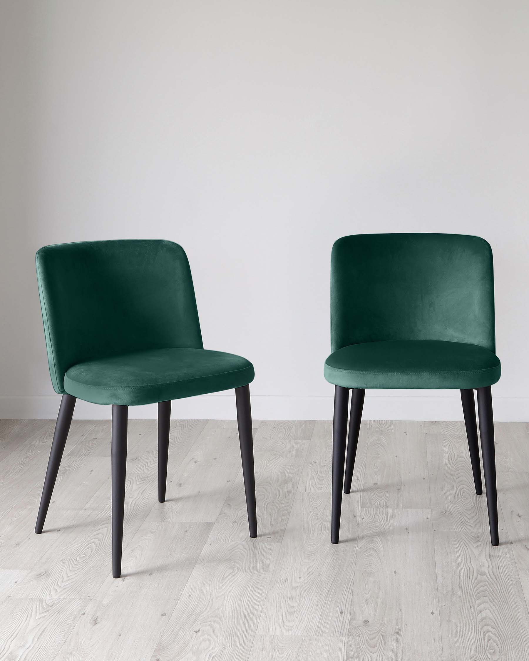 Trinny Dark Green Velvet Dining Chair