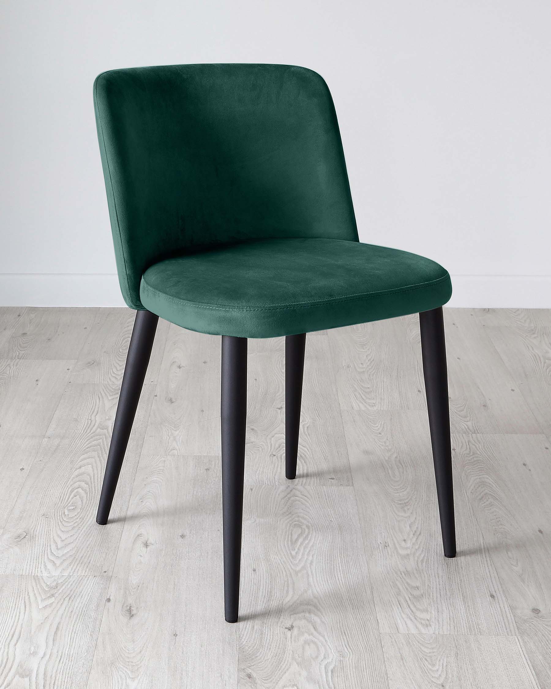 Trinny Dark Green Velvet Dining Chair
