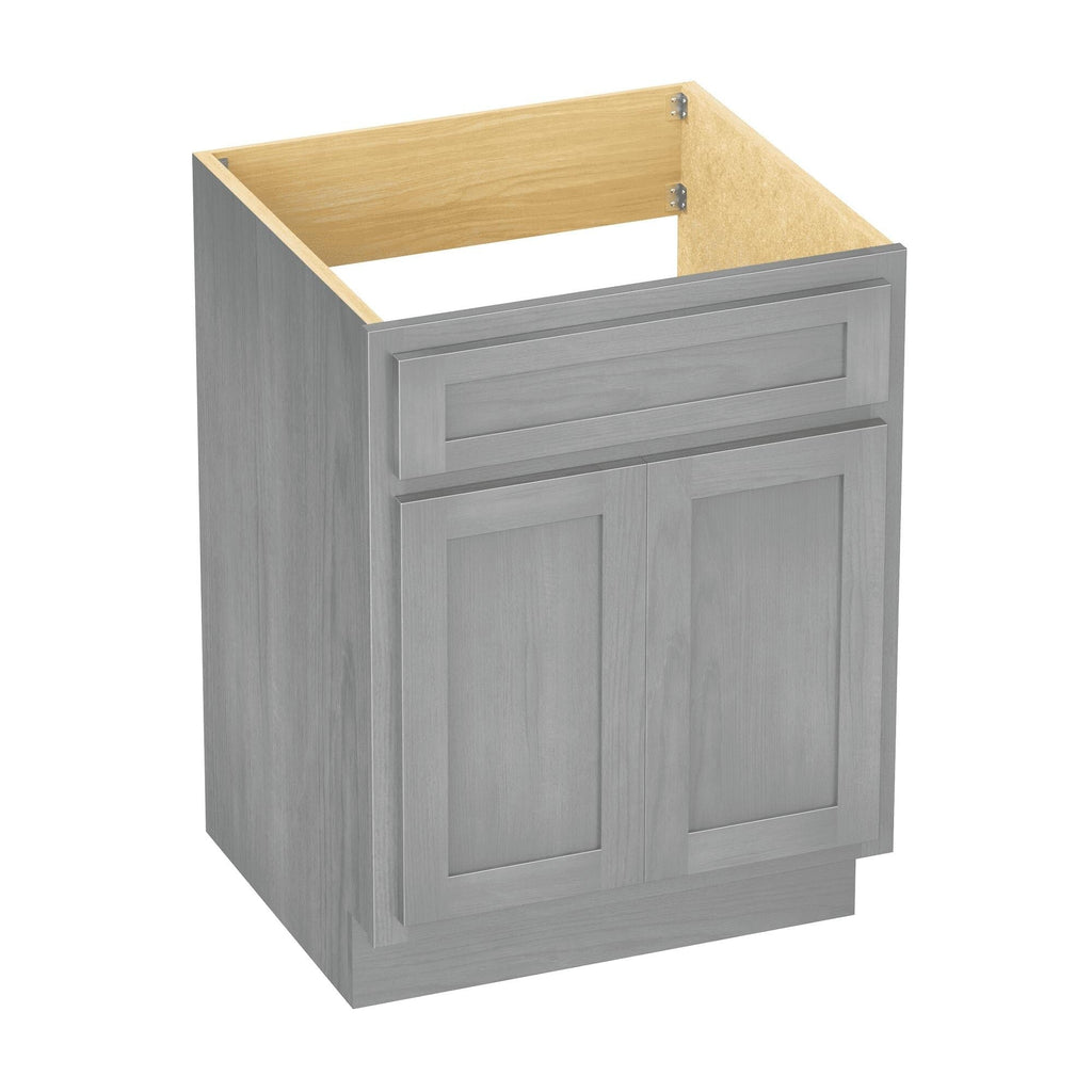 Vanity Art 24-inch Solid Wood Single Sink Bathroom Vanity Cabinet