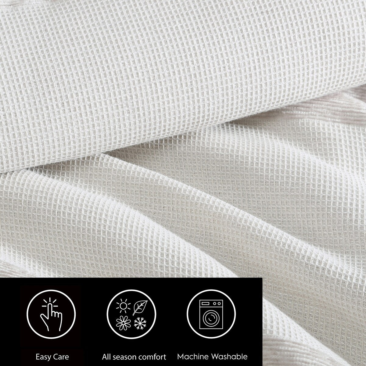 Vera Wang Chenille Waffle Stripe Beige Comforter Set