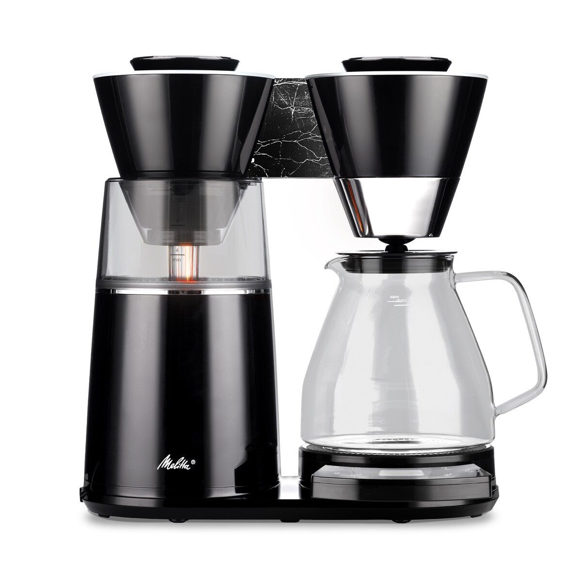 Vision 12-Cup Luxe Drip Coffee Maker with Revolving Dashboard
