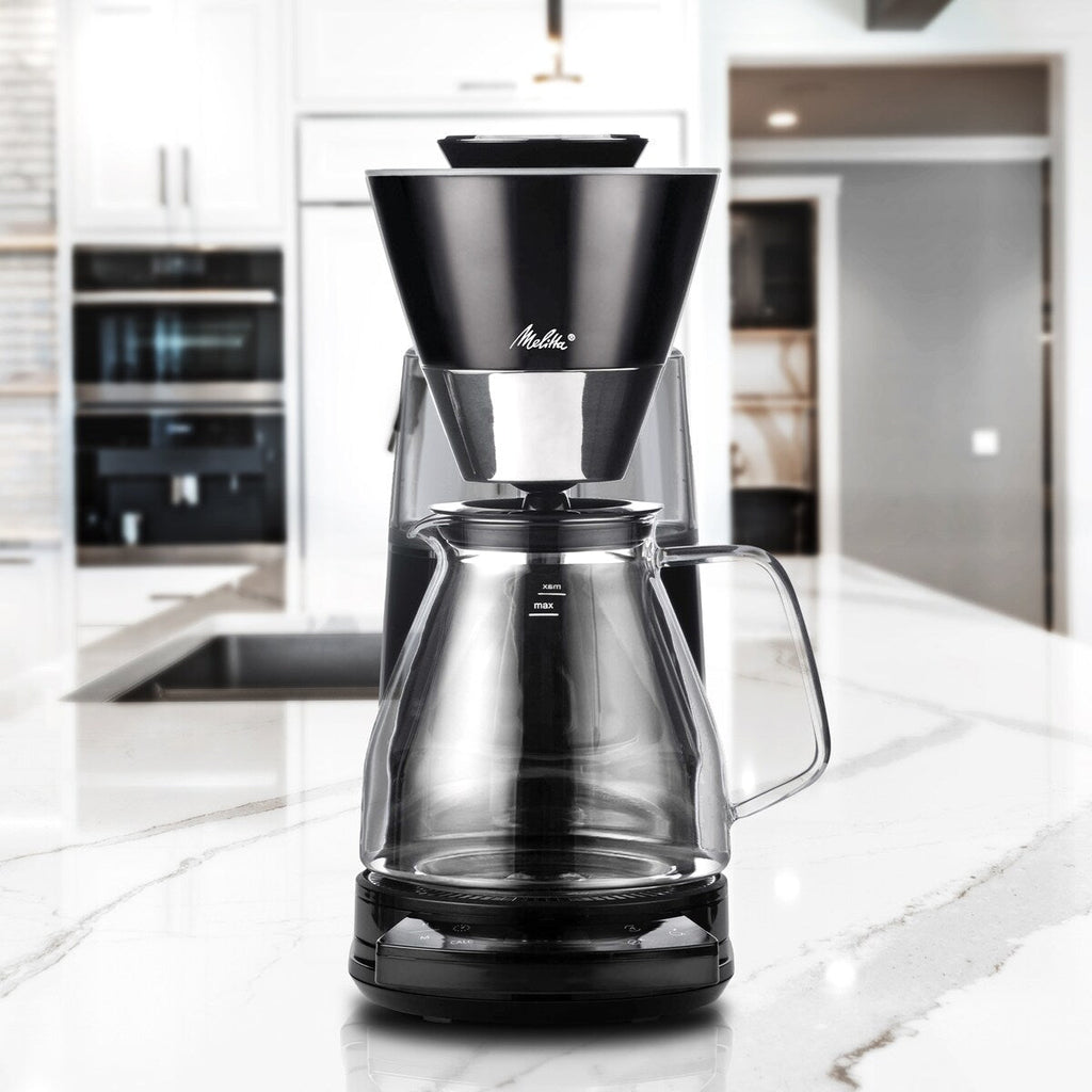 Vision 12-Cup Luxe Drip Coffee Maker with Revolving Dashboard