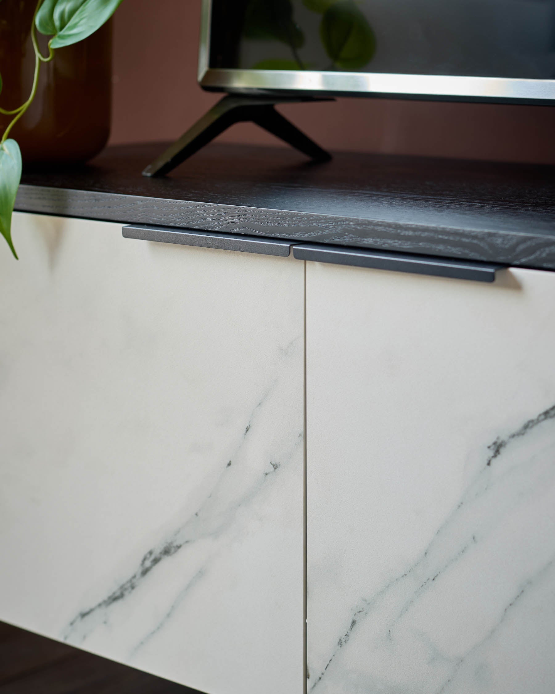 Winslow natural ceramic TV unit